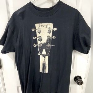 Sturgill Simpson large acoustic bluegrass show shirt.